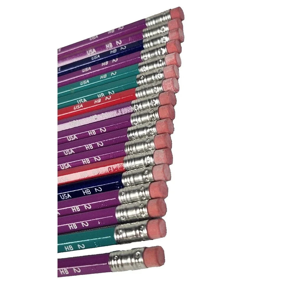 VTG  NOS 2001 SANFORD EAGLE No. 2 Pencils‎ 17 Pack New Mulit Colors 